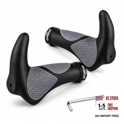 Ergonomic bike handlebar - handlebar, grips