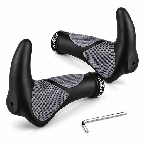 Ergonomic bike handlebar grips - bike,
